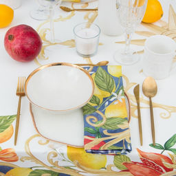 Набор кухонный «Этель» Southern fruits: скатерть, 149×182 ±2 см с ГМВО, салфетка 40×40 см - 8 шт.