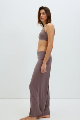 Pantal?n de yoga con cintura plegable - H&m фото 3