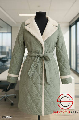 теплая удлиненная куртка - Bruno фото 3