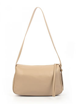 LACCOMA сумка АМ2282-бежевый натуральная кожа хлопок