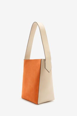LIMITED EDITION SUEDE SHOPPER BAG - Zara фото 5