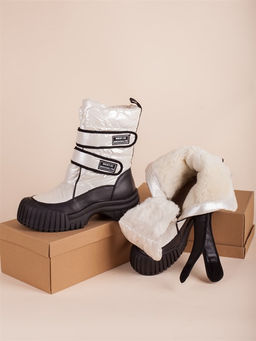 Дутики трендовые зимние на массивной подошве на любой возраст и на холодную зиму YPM8346M - Piniolo фото 5