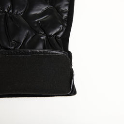 Перчатки женские, безразмерные, без утеплителя, чёрные