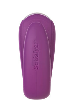 Многофункциональный стимулятор для пар Satisfyer Partner Double Fun, силикон, фиолетовый, 18 см