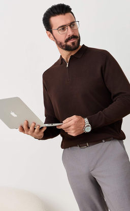 Джемпер P521-1552 brown - Primm фото 2