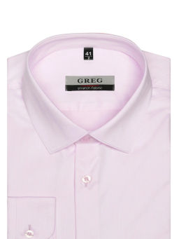 Сорочка мужская длинный рукав GREG 603/237/2353/ZN STRETCH