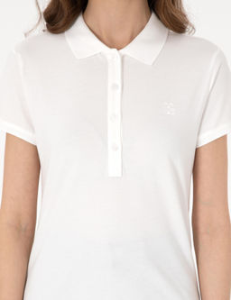 Beyaz Regular Fit Ti__rt