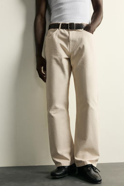 PANTAL?N LOOSE FIT / Crudo