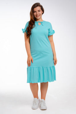 Платье женское из кулирки Чейси 2 ментол