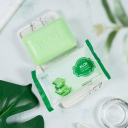 Jigott Мыло-скраб для лица и тела с экстрактом алоэ / Aloe Scrub Soap, 150 г