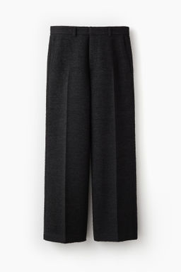 Pantalon texturizado en mezcla de lana - H&m фото 8