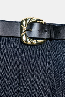 HERRINGBONE TROUSERS WITH BELT - Zara фото 7