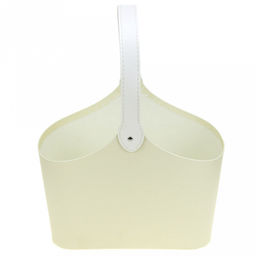 Сумка подарочная 23х18х17см, кремовый, ручная работа (Россия)