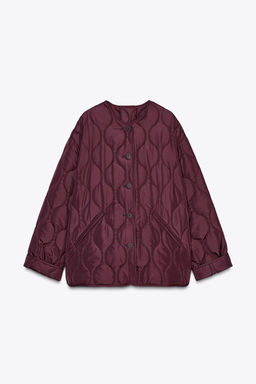 WATER-REPELLENT QUILTED JACKET - Zara фото 5