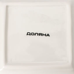 Менажница 2 ячейки Доляна «Дед Мороз и олени», 19,8×9,7×3 см, цвет белый