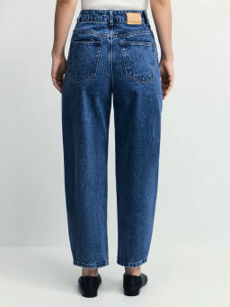 Джинсы barrel с высокой посадкой / Zarina  фото 4