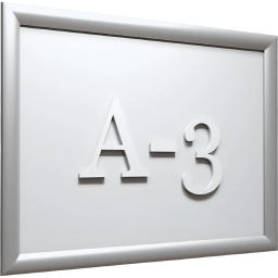 Рамка А3 Attache, алюм.клик-профиль 25 мм, настенная  фото 2