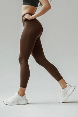 Siyah Toparlay?c? Beli Lastikli Yuksek Bel Esnek Orme Tayt TWOAW20TA0087 - Trendyolmilla фото 24