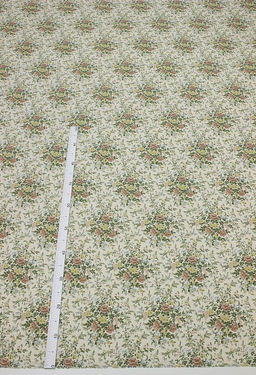 Сатин Летний шарм цв.бежево-молочный, ш.2.35м, хлопок-100%, 110гр/м.кв - Купава фото 2