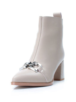 01-PCT167-3 BEIGE Ботинки демисезонные женские - No name фото 6