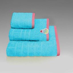 Махровое полотенце Энерджи- голубой 30*60 см. хлопок 100%