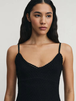 Платье миди из фактурной вязки / Zarina  фото 6