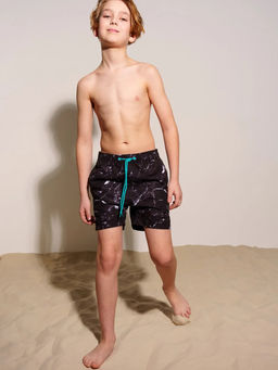 12411449 Шорты плавательные для мальчиков, средней длины