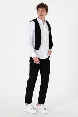 Erkek Beyaz Uzun Kollu Basic G_mlek Sepette S_rpriz _ndirim - U.s. polo assn фото 4