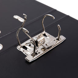 Expert Complete Регистратор PVC, 2-х стороннее покрытие, мет.уг. 50 мм 10 шт. Premier A4 арочный механ. лён черный ЕС100261001