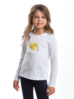 Футболка (лонгслив)	 UD 3230 белый - Mini maxi фото 3