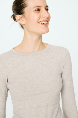 MAMA Camiseta de lactancia en canale - H&m фото 3