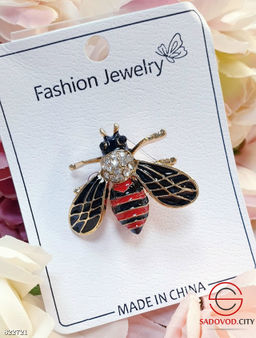 Брошь женская на булавке