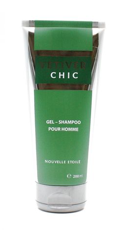 НЗ. Гель-шампунь для тела и волос для мужчин "Ветивер CHIC / VETIVER CHIC" 200мл Новинка!