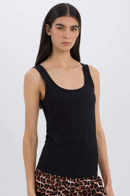 Fall in Love Regular Fit Pamuklu Atlet - Defacto фото 2