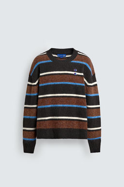 CHAMPION ® X ZARA PATCH STRIPED SWEATER  фото 7
