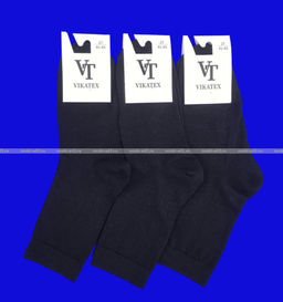 Цена за 10 пар. Викатекс VIKATEX носки мужские с лайкрой арт. 1ВС1 синие