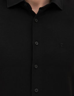 Siyah Slim Fit Uzun Kollu G_mlek - Pierre cardin фото 7