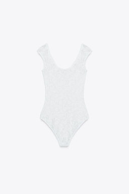 LACE BODYSUIT - Zara фото 17