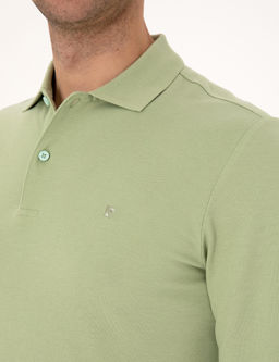 _a_la Slim Fit K_vr_lmaz Polo Yaka Basic Pike Sweatshirt - Pierre cardin фото 6
