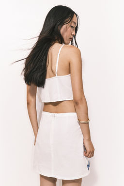 Top de tirantes con cuentas decorativas - H&m фото 4