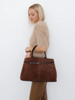 Сумка 8018-1S coffee Velina Fabbiano-Safenta