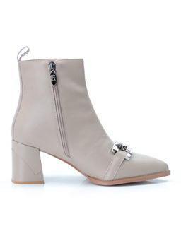 01-PCT167-3 BEIGE Ботинки демисезонные женские - No name фото 10