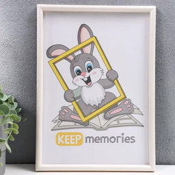 Фоторамка для фото 21×30 см Keep memories, Violet, перламутр, (пластиковый экран)