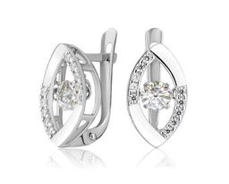 Серьги из серебра куб.циркон., А-2127776/9