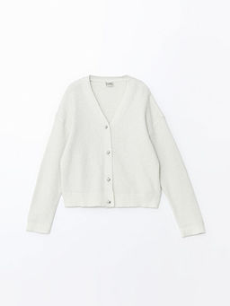 V Yaka K?z ?ocuk Triko H?rka