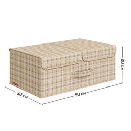 VAL LB-BOX-L2 Короб стеллажный 2-х секционный, 50*30*20 см, LONDON BEIGE, шт
