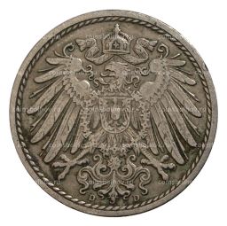 5 пфеннигов 1909 года D Германия