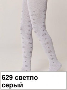 Колготки дет. TIP-TOP 5С-07СП, р.150-152 (16) - 629 светло-серый - Conte elegant фото 3
