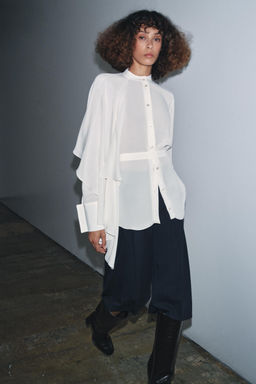 ASYMMETRIC ZW COLLECTION SHIRT