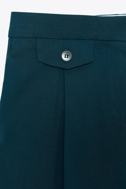 WIDE-LEG TROUSERS WITH DARTS